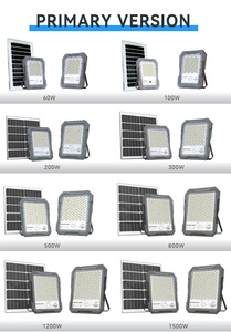 Năng lượng mặt trời lũ ánh sáng ngoài trời không thấm nước Phản xạ năng lượng mặt trời 100W 200W 500W lũ ánh sáng điều khiển từ xa năng lượng mặt trời lũ ánh sáng cao lumens - Product Image 6