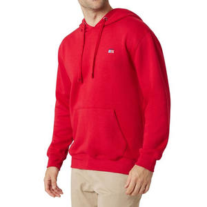 เสื้อมีฮู้ดแขนยาวกระเป๋าจิงโจ้มีฮู้ดสำหรับผู้ชายผ้าหนาโอเวอร์ไซส์ OEM พิมพ์โลโก้ทำลาย - Product Image 3