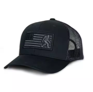 หมวกแก๊ปตาข่ายกึ่งโค้ง6แผงพร้อมฝาปิดปรับได้สำหรับผู้ชายและผู้หญิงผู้ผลิตในเวียดนาม - Product Image 3