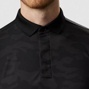 Hot Custom Golf Shirt Camiseta de poliéster Camo Sublimation Blank Polo T-Shirt Equipado Transpirable Hombres Polo Shirt - Product Image 2