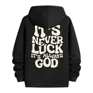 Sudaderas con Capucha Bordadas al por Mayor OEM, 100% Algodón, Unisex, Gruesas, Cómodas y Elegantes, con Logotipo Impreso Ecológico para Hombre - Product Image 1