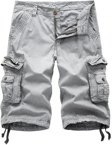 Short cargo tactique d'entraînement personnalisé vêtements pour hommes Shorts en coton pour hommes pantalon tricoté tissage vente en gros à bas prix avec le service OEM - Product Image 1