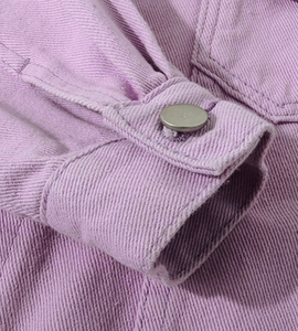 แจ็กเก็ตผ้ายีนส์สำหรับผู้หญิงกันน้ำระบายอากาศได้ดีมีสไตล์ที่สมบูรณ์แบบ - Product Image 4