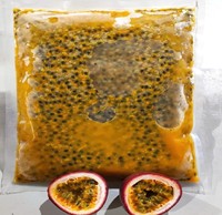 Pulpe de fruit de la passion congelée de haute qualité pour l'exportation