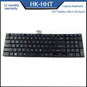 Clavier américain d'ordinateur portable noir HK-HHT pour <span class=keywords><strong>Toshiba</strong></span> Satellite L50-A pièces d'ordinateur portable <span class=keywords><strong>L50D</strong></span>-A - Product Image 4