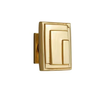 Juego de pomos de puerta de latón pulido con embalaje de caja para uso en interiores a precio de fábrica para negocios mayoristas - Product Image 1