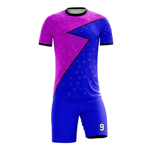 Uniforme de football respirant à séchage rapide, résistant à la sueur, évacuant l'humidité, confort ultime, maillots de football français haut de gamme - Product Image 1