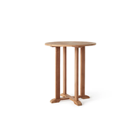 Table de bar en teck pour restaurant, hôtel, villa, resort, café, mobilier commercial pour l'hôtellerie