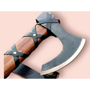 Carbon Steel Tactical <b>Axe</b> with Full Tang Blade and Smooth Grip Premium Carbon Steel <b>Wood</b> <b>Cutting</b> <b>Axe</b> - Product Image 5