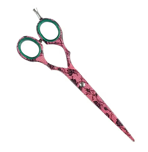 Custom Made 5.5 Inch Premium Stainless Steel <b>Barber</b> Hair Cutting Scissor Precision Sharp <b>Blade</b> Beauty Scissor - Product Image 3