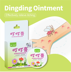 Baume portable pour les piqûres d'insectes, huile essentielle stimulante, crème hydratante naturelle pour les piqûres - Product Image 1