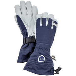 Meilleures ventes Gants de sport en cuir pour hommes personnalisés Gants de ski imperméables chauffants d'hiver pour le snowboard avec logo personnalisé - Product Image 1