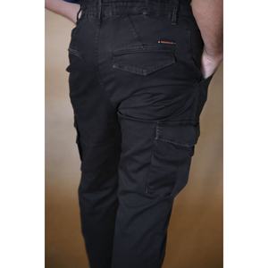 McFly 4 Pantalon Léger 100% Coton Taille Haute Brodé Street Style Coloré Décoloré Taille XL pour l'été - Product Image 3