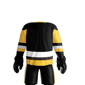 Uniforme de hockey sur glace de qualité supérieure Logo personnalisé Meilleur matériau Nouveau modèle Meilleure vente Uniforme de hockey sur glace Service OEM - Product Image 3