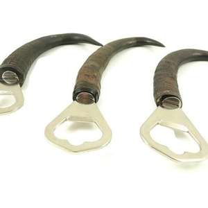 ที่เปิดขวดทรงเขาควายทำมือที่เปิดขวดเบียร์แตรธรรมชาติสำหรับงานปาร์ตี้ที่เปิดจุกขวดและที่เปิดจุกขวด - Product Image 5