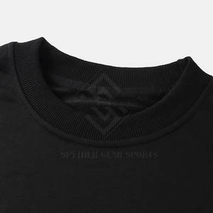 Sweat-shirt à col rond décontracté d'hiver de haute qualité, personnalisé, coupe classique pour hommes - Tissu en polaire léger et respirant - Product Image 3