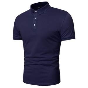 Meilleur polo régulier pour hommes Polo décontracté Coupe sèche brodée à motif solide Tissu jersey respirant Vente avant cool - Product Image 6