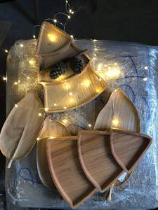 Plateaux de service en bois de luxe, bois naturel de haute qualité, essentiels pour la décoration intérieure, pour des expériences culinaires et de restauration professionnelles - Product Image 5