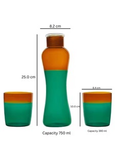 Indian Exporter Classic <b>Bottle</b> and <b>Glass</b> Set Perfect for Drinking <b>Water</b> or Juice and Wine Available at Bulk Quantity - Product Image 5