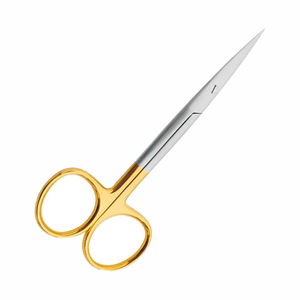 Tijeras Quirúrgicas Manuales TC Iris 4.5 |   Instrumentos Dentales Curvos y Rectos de Acero Inoxidable, Ergonómicos y Reutilizables - Product Image 2