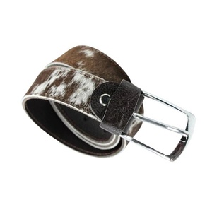 Cinturón de cuero de piel de vaca hecho a mano auténtico, hebilla de acero duradera de longitud personalizada, cinturones de cuero genuino de alta calidad - Product Image 4