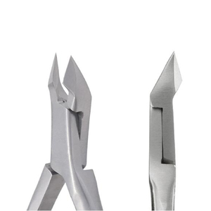 Surgical Grade Professional Classical Style Cuticle Nail Nippers Stainless Steel Nail Clippers Dull Finish Plain Handle Custom - Product Image 5