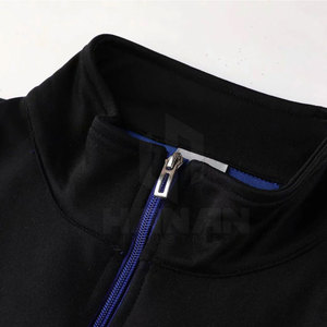 Chándal de dos piezas para hombre de diseño personalizado transpirable 100% algodón para entrenamiento de correr o ropa informal patrón sólido para invierno - Product Image 4