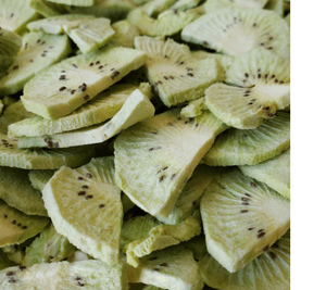 Tranches de kiwis lyophilisées 100% collation en gros d'usine conservée aigre naturelle dans un emballage en vrac - Product Image 1
