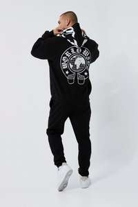 Ensemble de survêtement en coton personnalisé pour hommes, respirant, pour l'entraînement et le jogging, vêtements de sport de haute qualité, 100% coton - Product Image 4