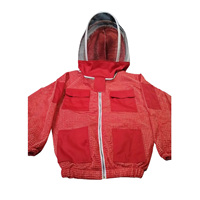 Costume et veste ventilés pour l'apiculture à trois couches Protection complète Apiculteurs Costume d'abeille ultra ventilé et veste pour abeilles