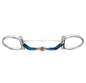 Nueva llegada de acero inoxidable articulado Baucher Snaffle Horse Bit para doma hecha por TARIQ MFG CO CE ISO - Product Image 2