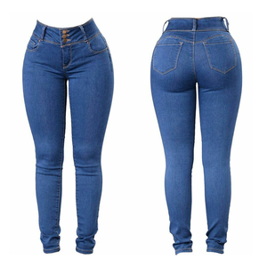 Customized Fashion Top and <b>Jeans</b> Selvedge Raw Comfort Stretch Denim Sets <b>for</b> <b>Women</b> Mans Clothing - Product Image 6