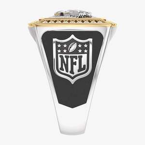 Anillo de Aleación del Campeonato de los Carolina Panthers, Totalmente Personalizado, Moda Masculina, Dos Tonos, Personalizado, Escuela Secundaria, Universidad, Clase, Moissanita - Product Image 3