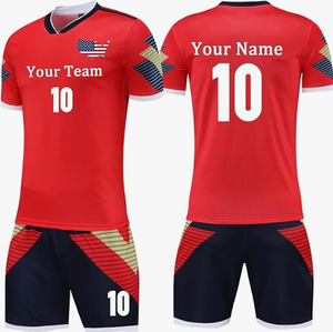 ชุดกีฬาวอลเลย์บอลแห้งเร็วของผู้ชายชุดเครื่องแบบพิมพ์สีทึบดีไซน์ไม่เหมือนใครจากปากีสถาน - Product Image 2