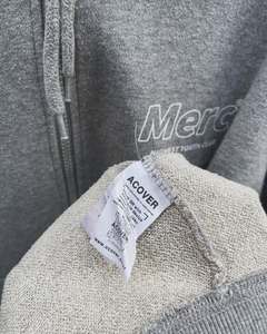 Sweat-shirts d'hiver pour hommes les plus vendus, nouveau design, coupe classique, fermeture éclair intégrale, 100 % coton, fabriqués au Pakistan, faible MOQ, impression sérigraphique en gros - Product Image 3