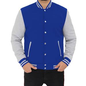 Personalizado de alta calidad Vintage invierno y otoño de los hombres de béisbol Letterman Varsity chaquetas Stand Collar High Street Style - Product Image 6