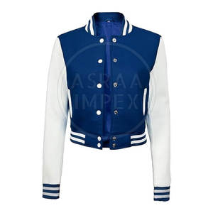 แจ็กเก็ตสั้นแบบลำลองของผู้หญิงคอตั้งระบายอากาศได้ดีผ้าถักสำหรับใช้กลางแจ้ง - Product Image 2