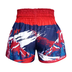 Short MMA personnalisé pour adultes, design 3D, kick-boxe, combat, muay, arts martiaux, nouvelle broderie personnalisée, vente en gros - Product Image 2