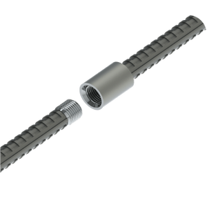Manchons de raccordement pour barres d'armature en acier, grade 45, 20-32 mm - Product Image 2