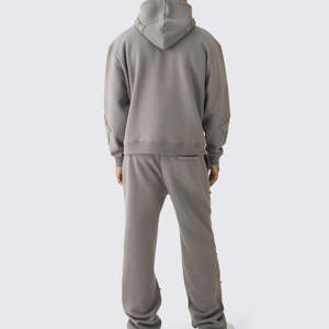 2025 nouvelle qualité supérieure respirant coupe ajustée décontracté hiver imprimé évasé attrayant tenue léger Flare survêtement pour hommes - Product Image 3