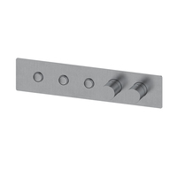Robinet mitigeur thermostatique en laiton à 3 voies, pour salle de bains, mur de douche