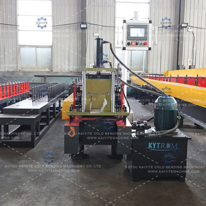 Machine automatique de fabrication de gouttières, machine mobile de fabrication de gouttières, profiléuse de gouttières demi-rondes et de style K - Product Image 4