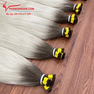 Prix de gros extensions de cheveux à cuticule alignée toutes les couleurs cheveux russes 100% cheveux humains de l'usine du Vietnam - Product Image 4