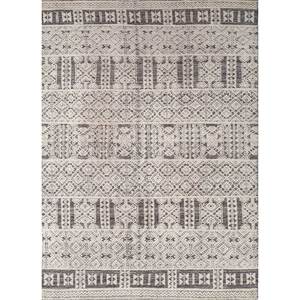 Thyme Ivory Wool Hand Knotted <b>Rug</b> Classic Geometric Pattern for Home Living Room Hallway Decor 9x12 New Style Product-SKWL-454 - Product Image 1