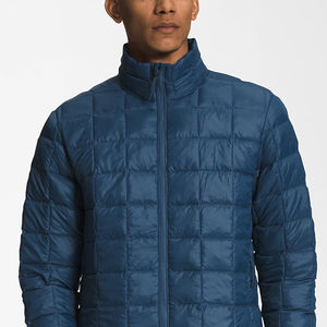 Vente en gros Veste chaude en polaire d'hiver pour homme Manteau d'extérieur décontracté pour homme, coupe-vent avec fermeture éclair à col montant - Product Image 2