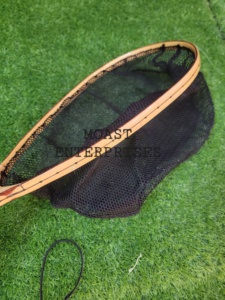 Red de Aterrizaje para Pesca con Mosca al Aire Libre, Red de Trucha, Marco de Madera con Red de Goma Fundida a Mano, Red de Pesca para Aterrizaje de Thor - Product Image 4