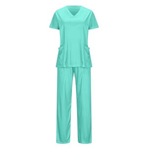 Uniforme Personalizado Médico Enfermería Jogger Scrubs Hospital Uniforme Mujer Top Enfermera Scrub Traje Scrubs Uniformes Conjuntos de Moda - Product Image 5