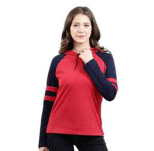 Venta directa del fabricante Sudaderas con capucha de invierno para mujer de alta calidad con logotipo personalizado Posición de logotipo frontal de moda de punto sólido - Product Image 1