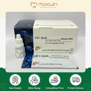 ISO 인증 최고급 공급 프리미엄 등급 고정밀 HBsAg 신속 카드 검사 키트 진단용 최저가 - Product Image 2