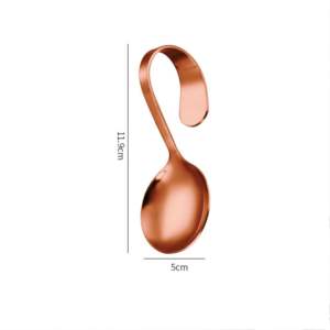 <b>Soup</b> <b>Spoon</b> Stainless Steel Dessert <b>Spoons</b> Customized <b>Spoon</b> Rest Custom Color Handmade Indian Handicraft - Product Image 1